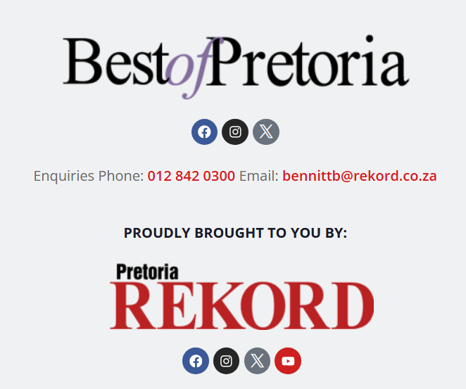 REKORD Best of Pretoria REKORD Best of Pretoria